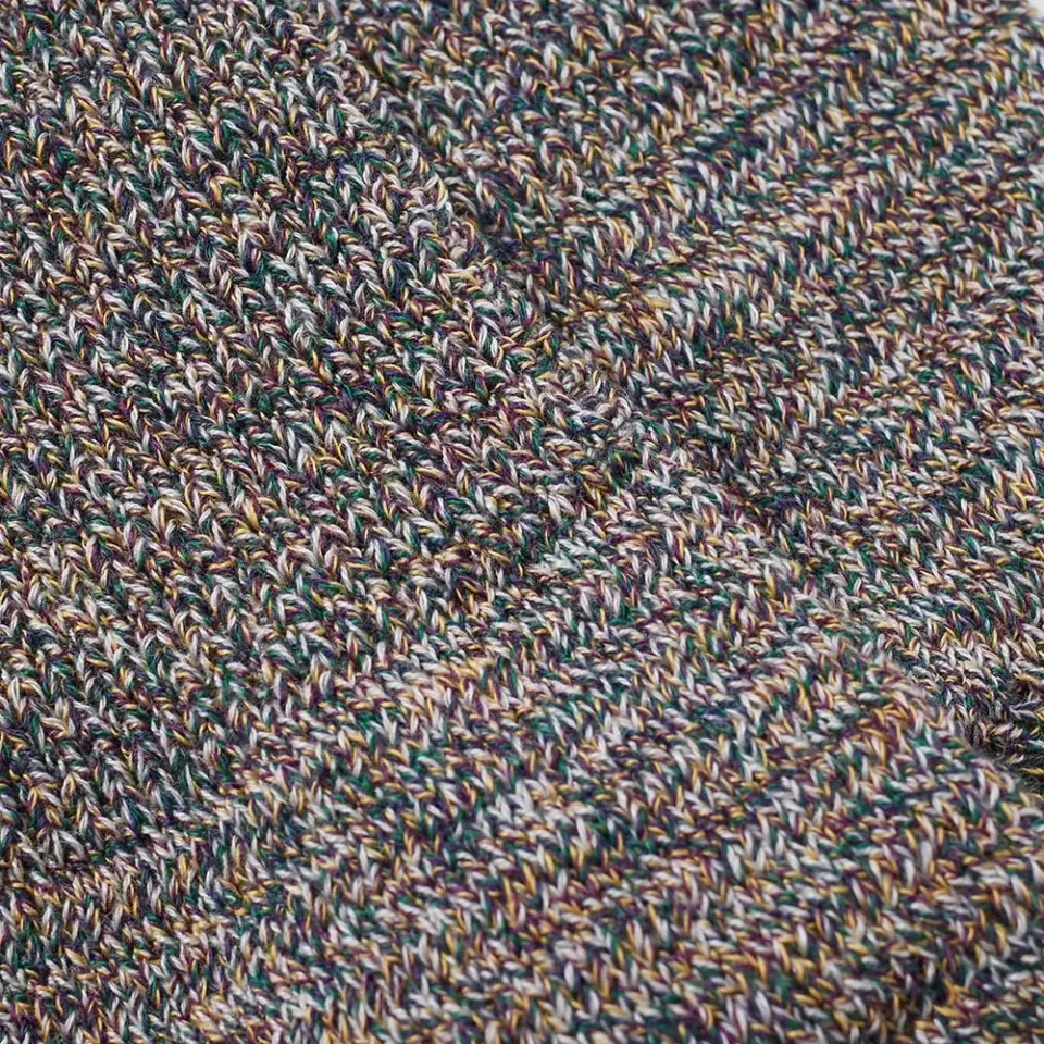 Mock Rib Crew Sock