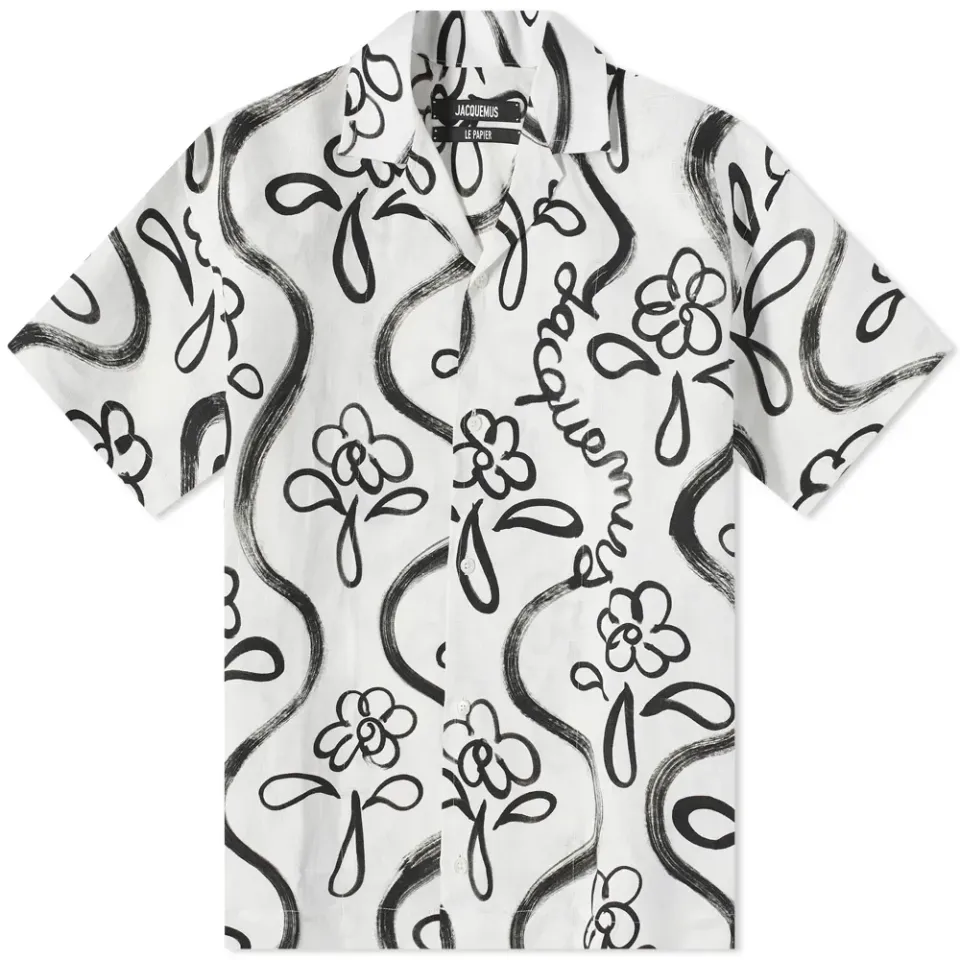 Flower Logo Vacation Shirt