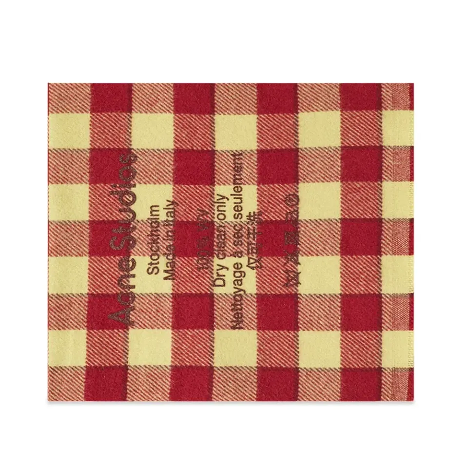 Cassiar Check Narrow New Scarf
