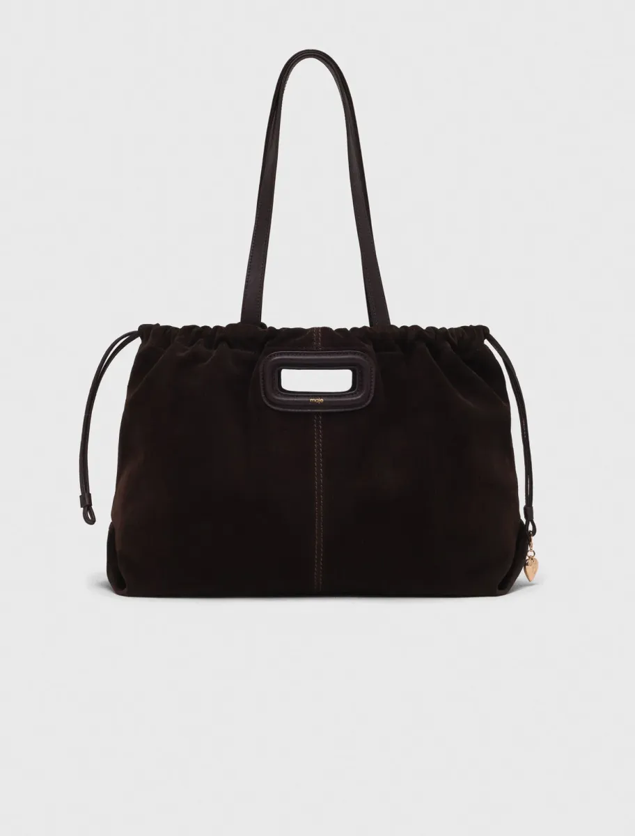 Suede Milpli tote bag