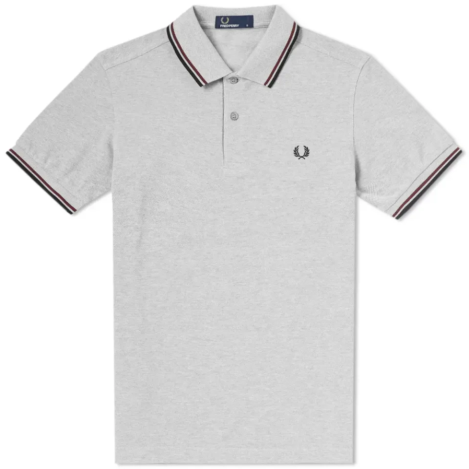 Fred Perry Slim Fit Twin Tipped Polo