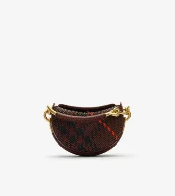 Bridle Clutch in Burgundy - Women, Leather