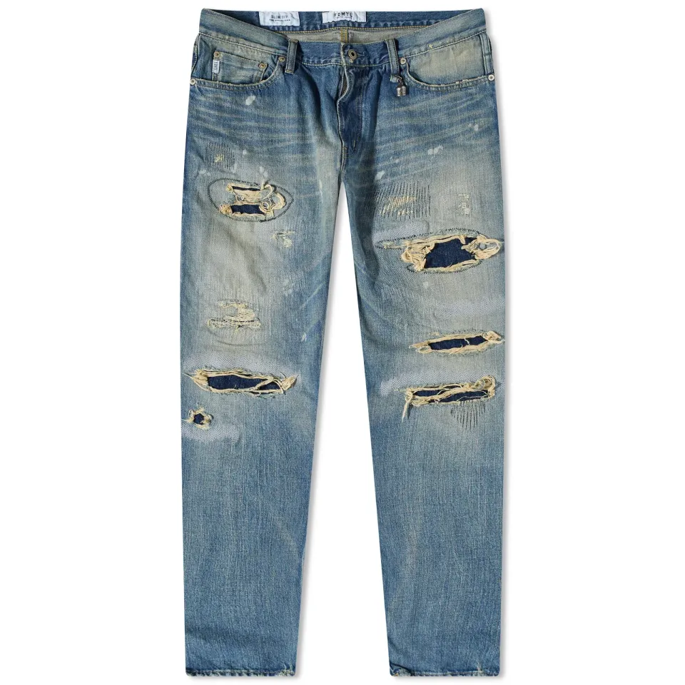 Slim Fit Straight Denim Jean