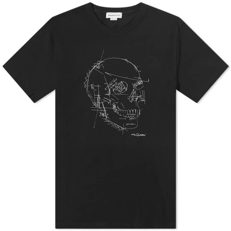 Sketch Skull Logo T-Shirt