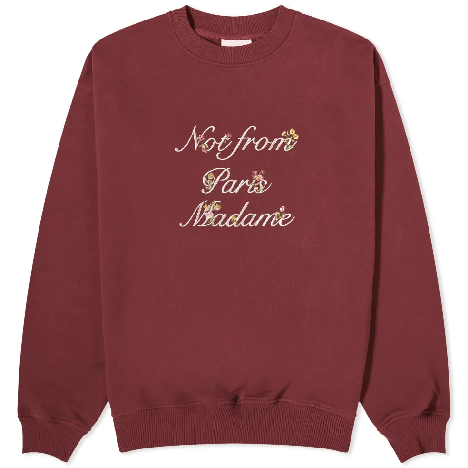 Presented by END. Embroidered Crew Sweat