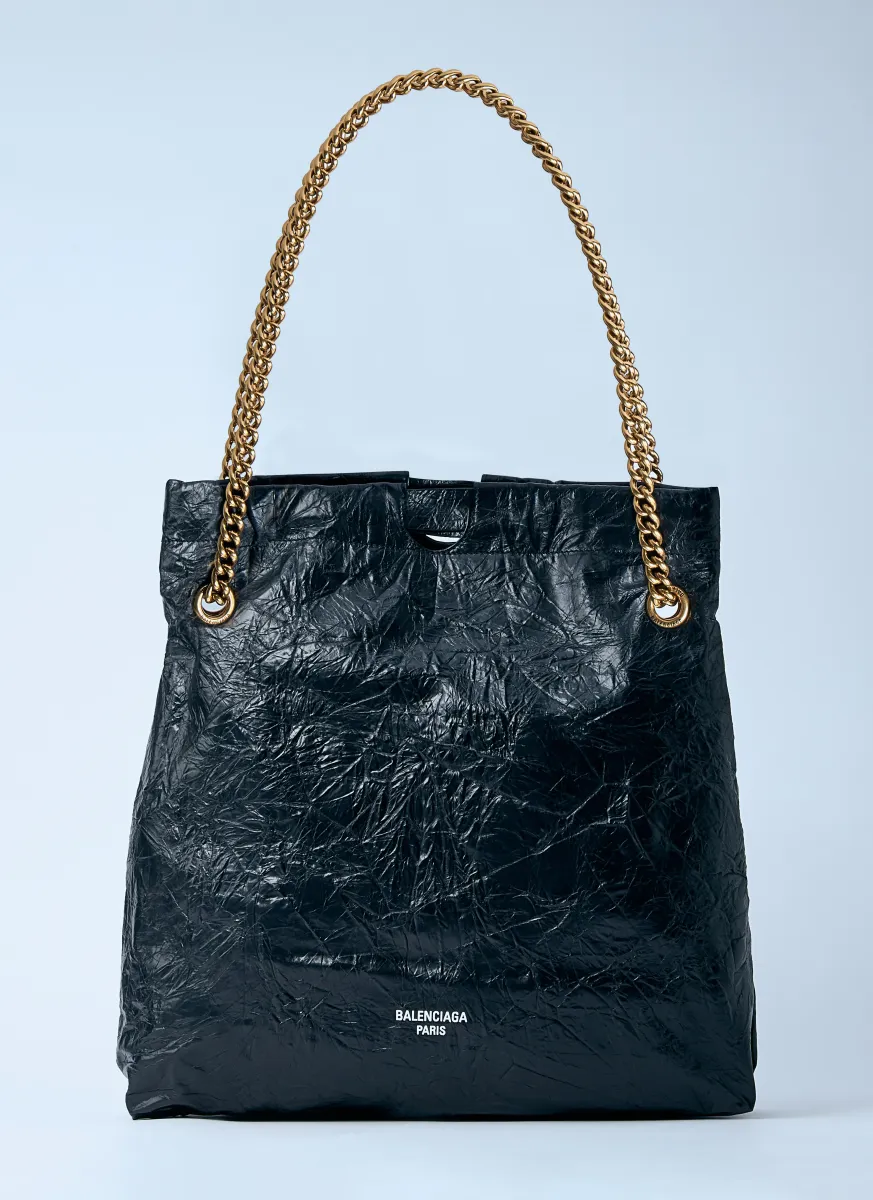 Medium Crush Chain Shoulder Bag