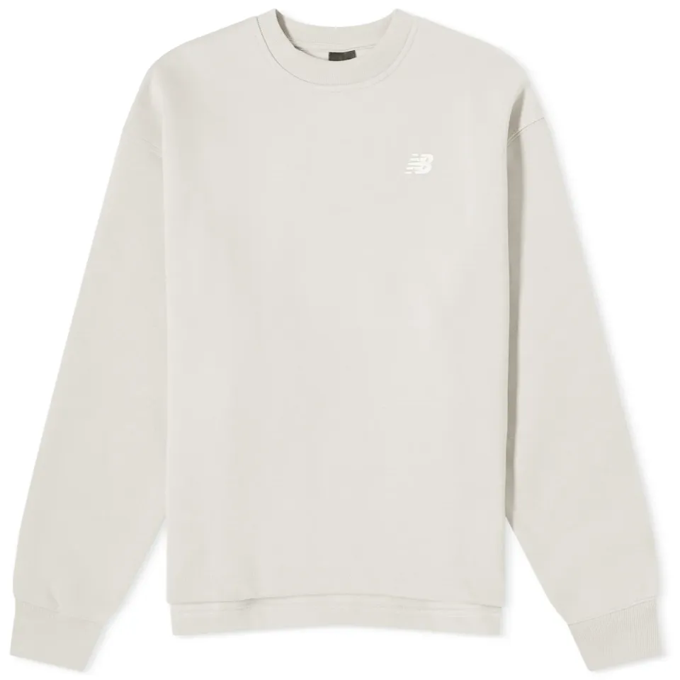 Linear Heritage Brushed Back Fleece Crewneck