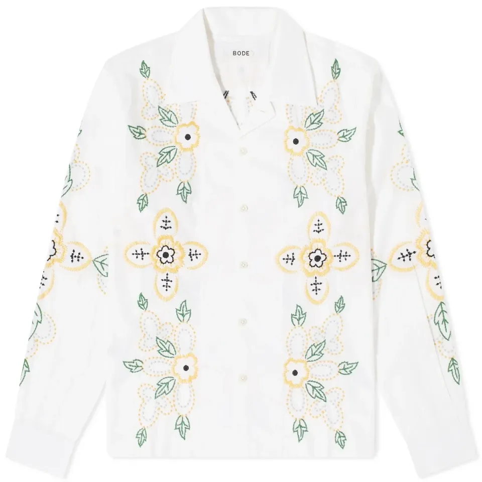 Embroidered Buttercup Shirt