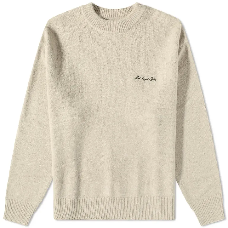 Mohair Blend Crew Knit
