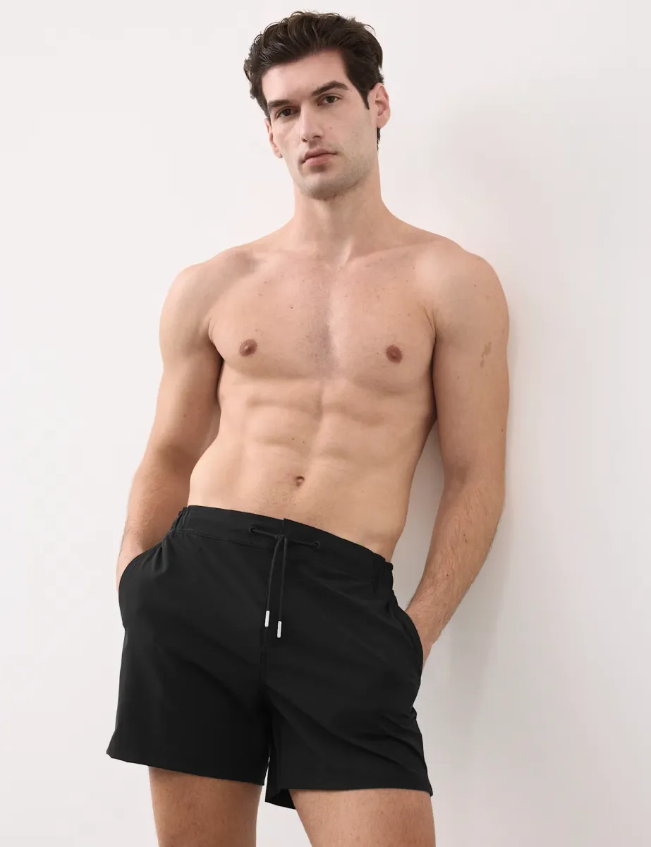 Quick Dry Swim Shorts Black