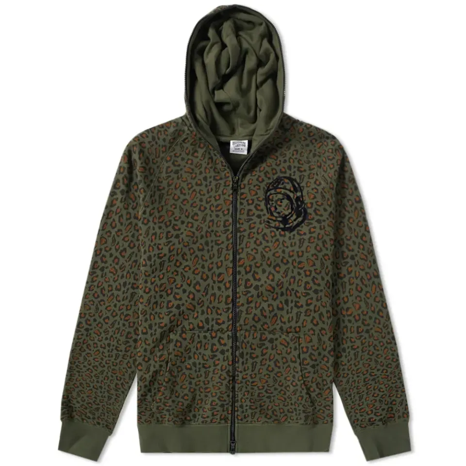 Leopard Print Zip Hoody