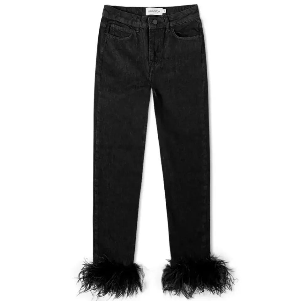 Feathers Denim Jeans