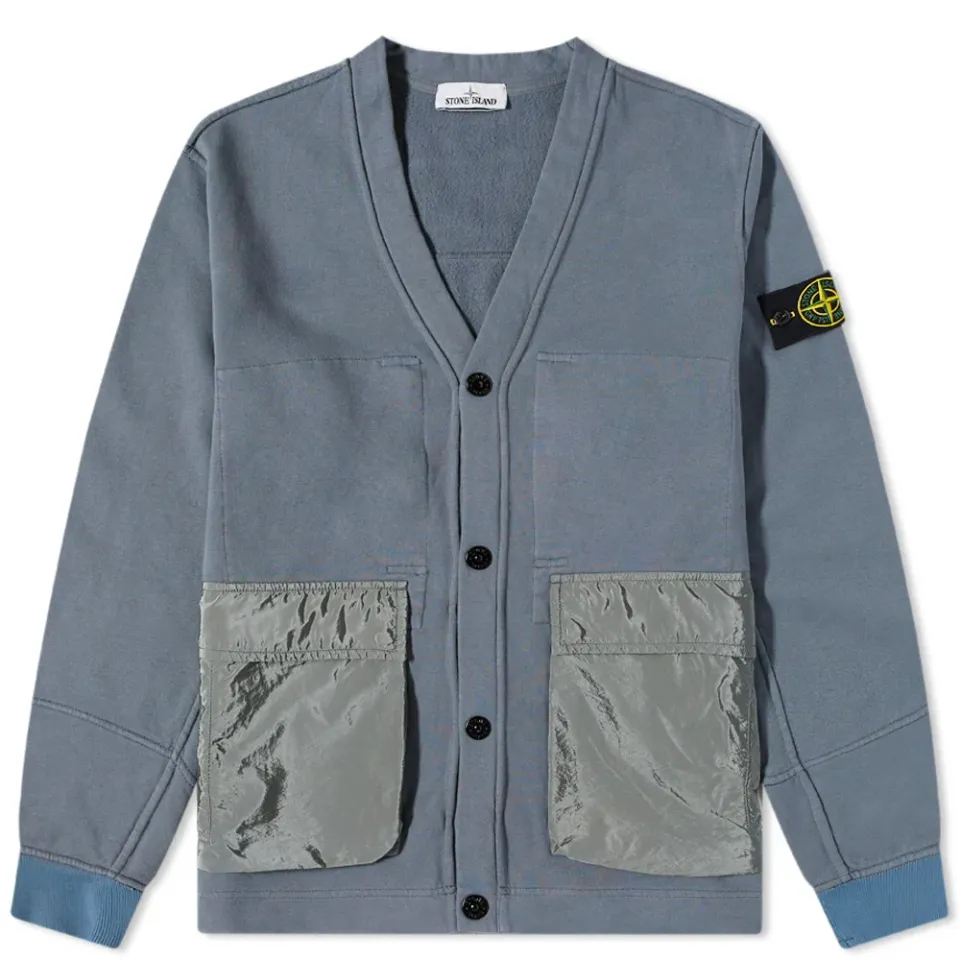 Sweat Pocket Detail Cardigan