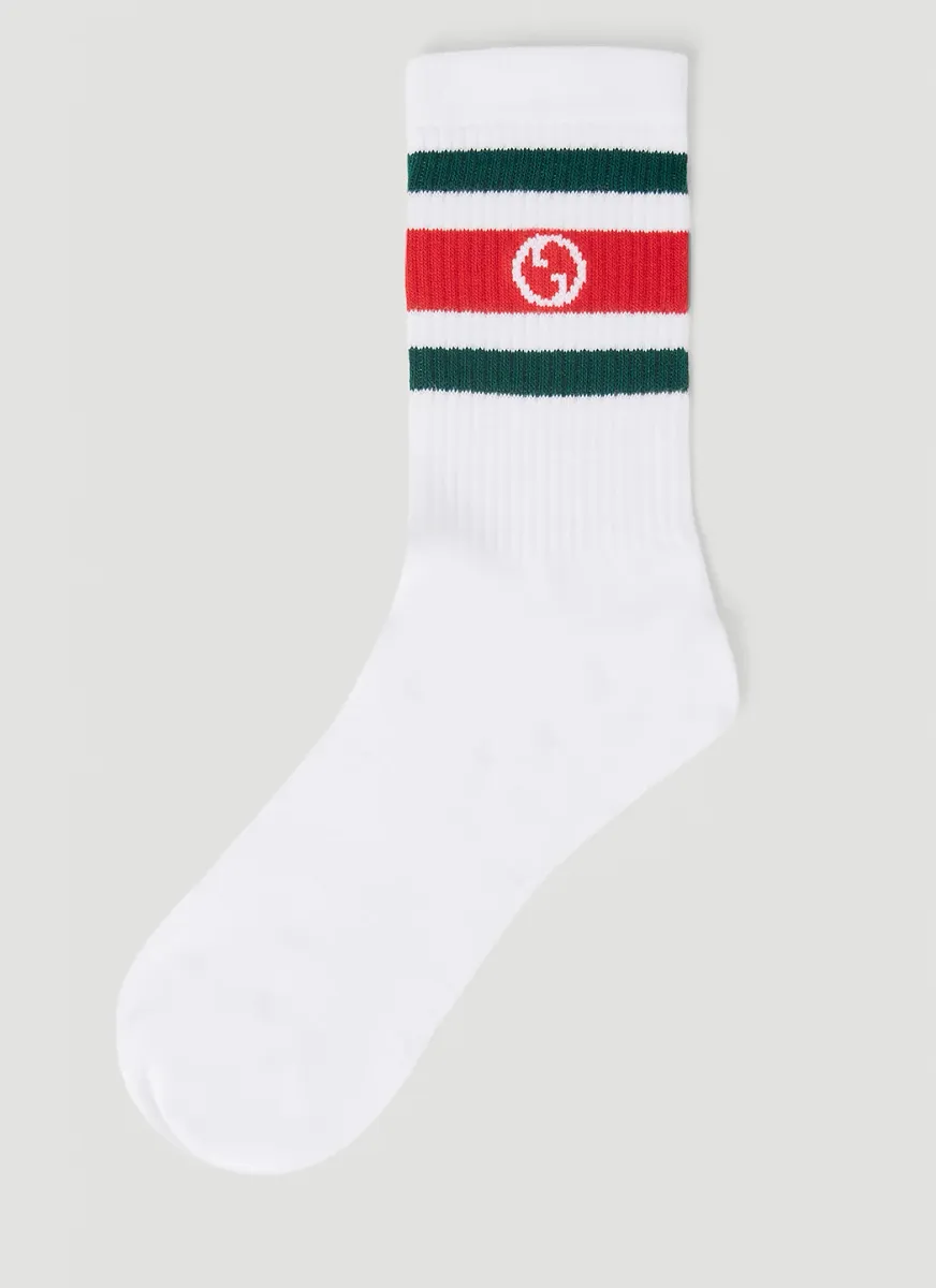 Round Interlocking G Socks