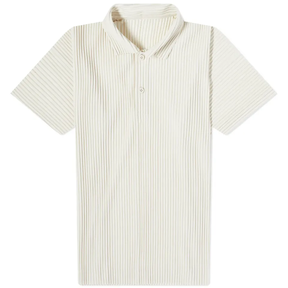 Pleated Polo