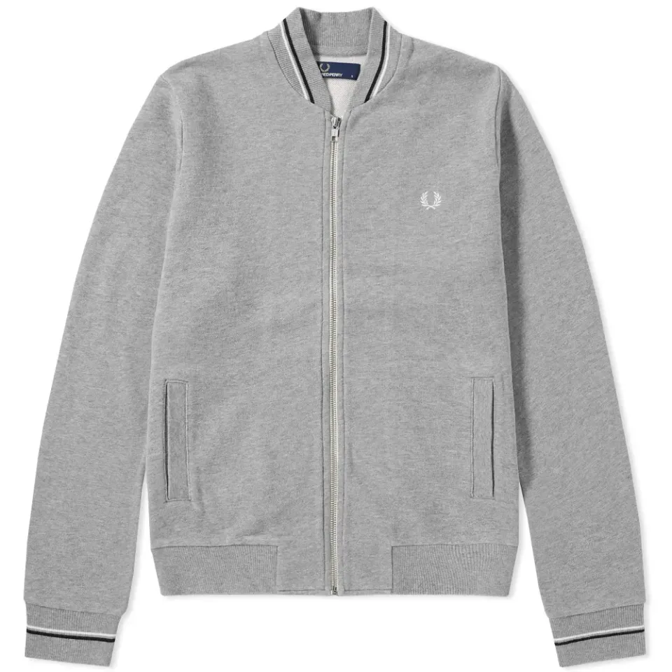 Fred Perry Bomber Neck Zip Sweat