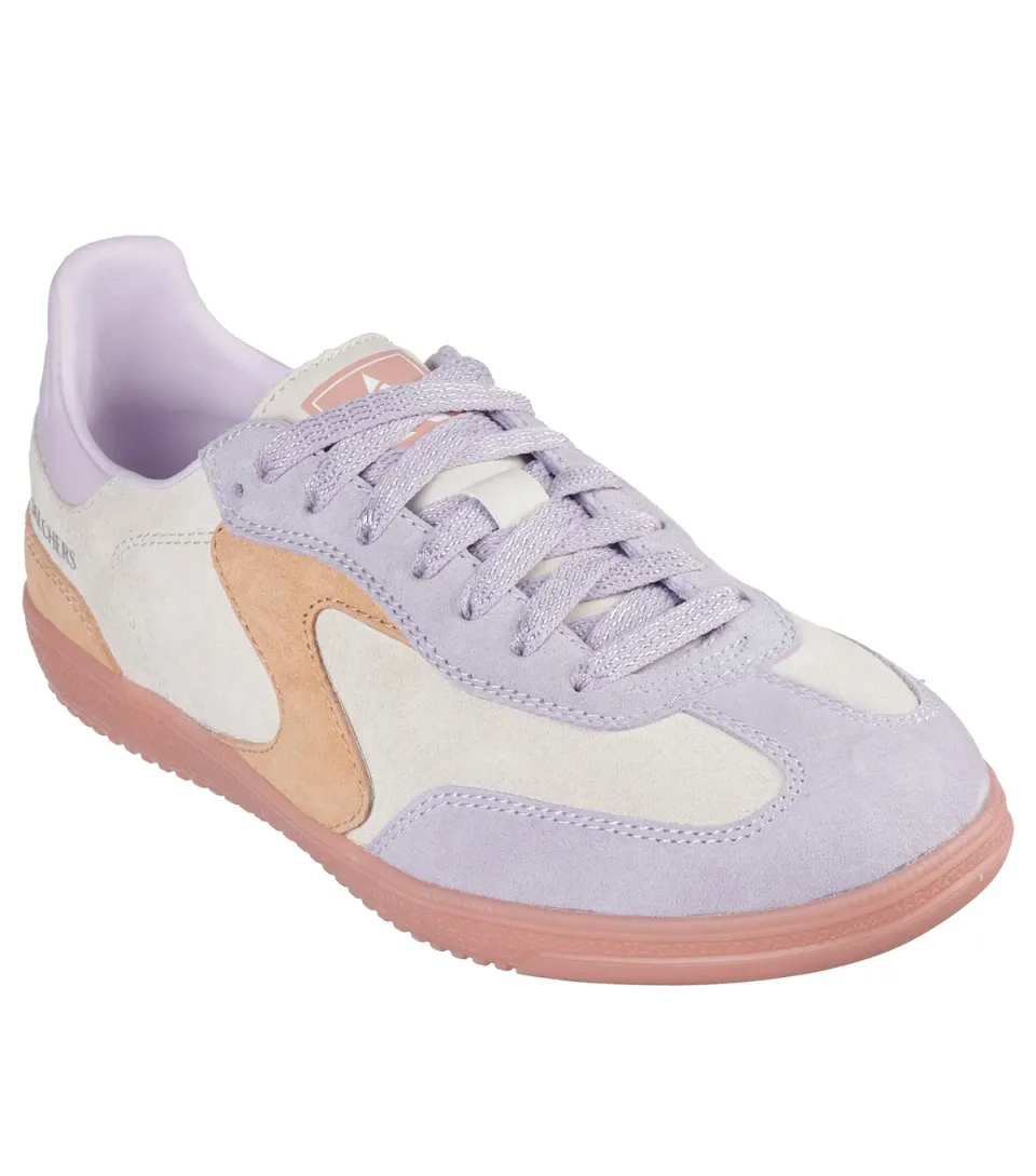 Women's Purple Suede Hotshot Kick Off Suede Trainers