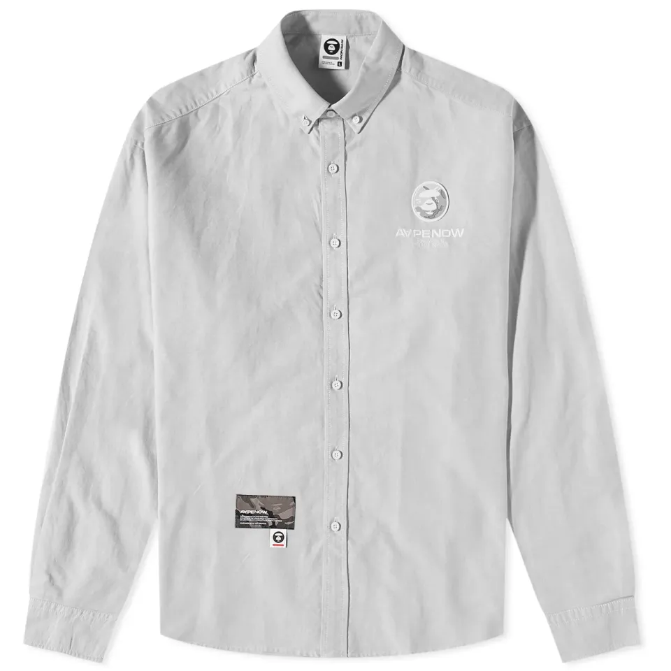 AAPE Now Oxford Cotton Shirt