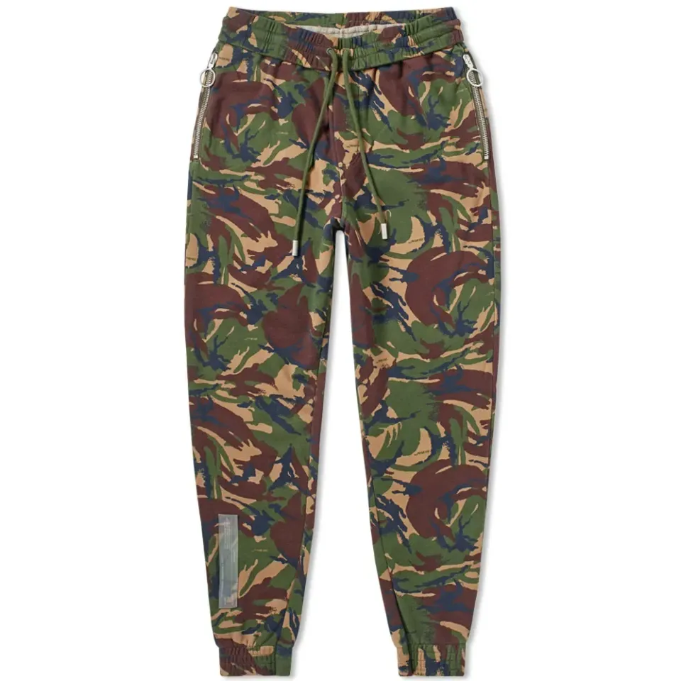 Diagonal Camo Sweat Pant