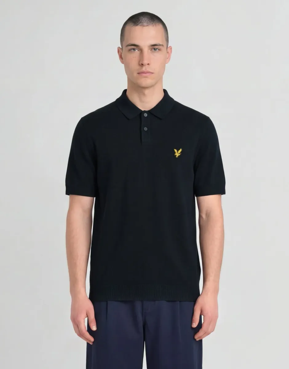 Archive Knitted Polo Shirt