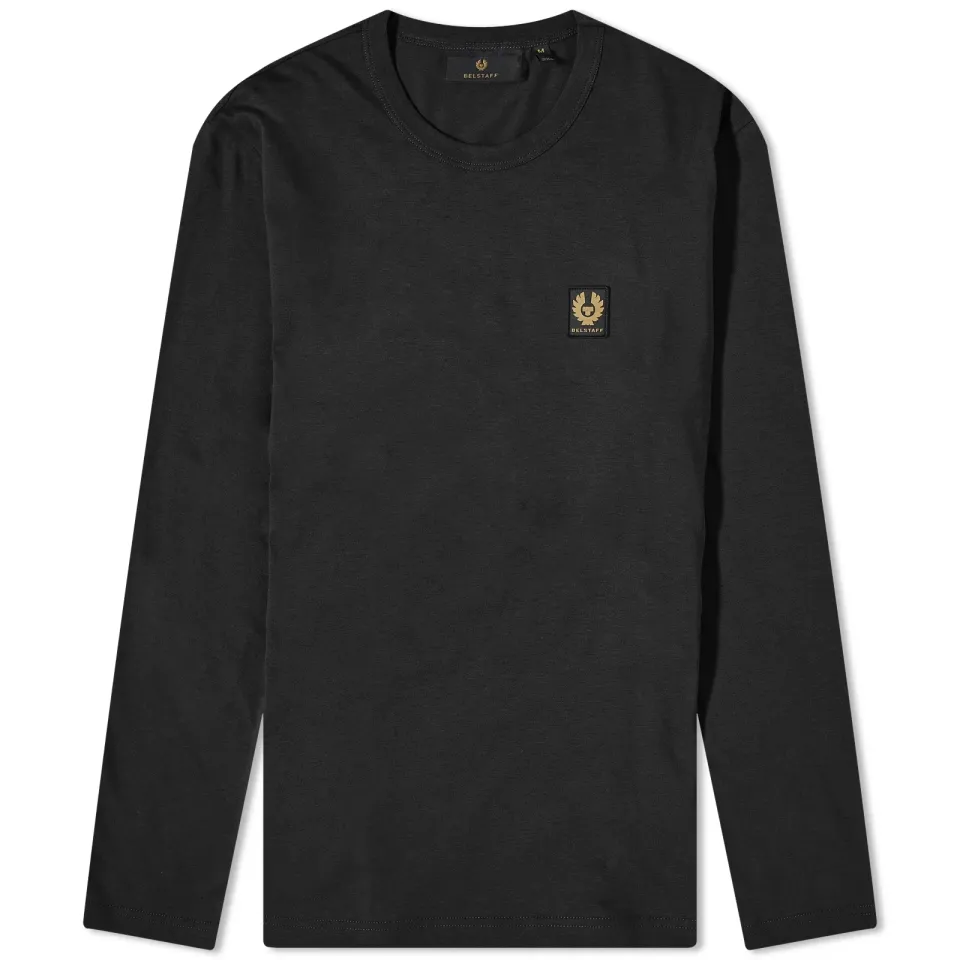 Long Sleeve Patch Logo T-Shirt