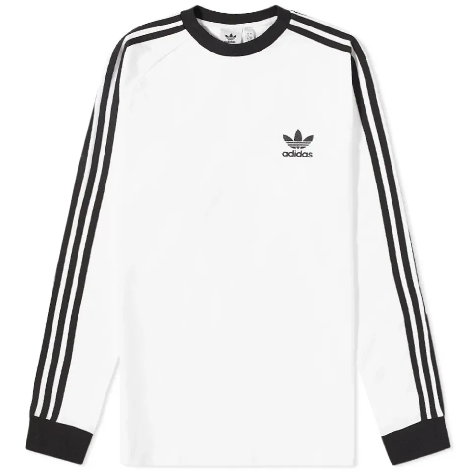 Long Sleeve 3 Stripe T-Shirt
