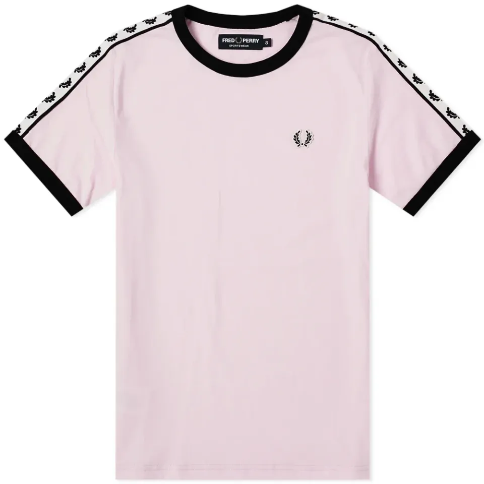 Fred Perry Women's Taped Retro Ringer Tee