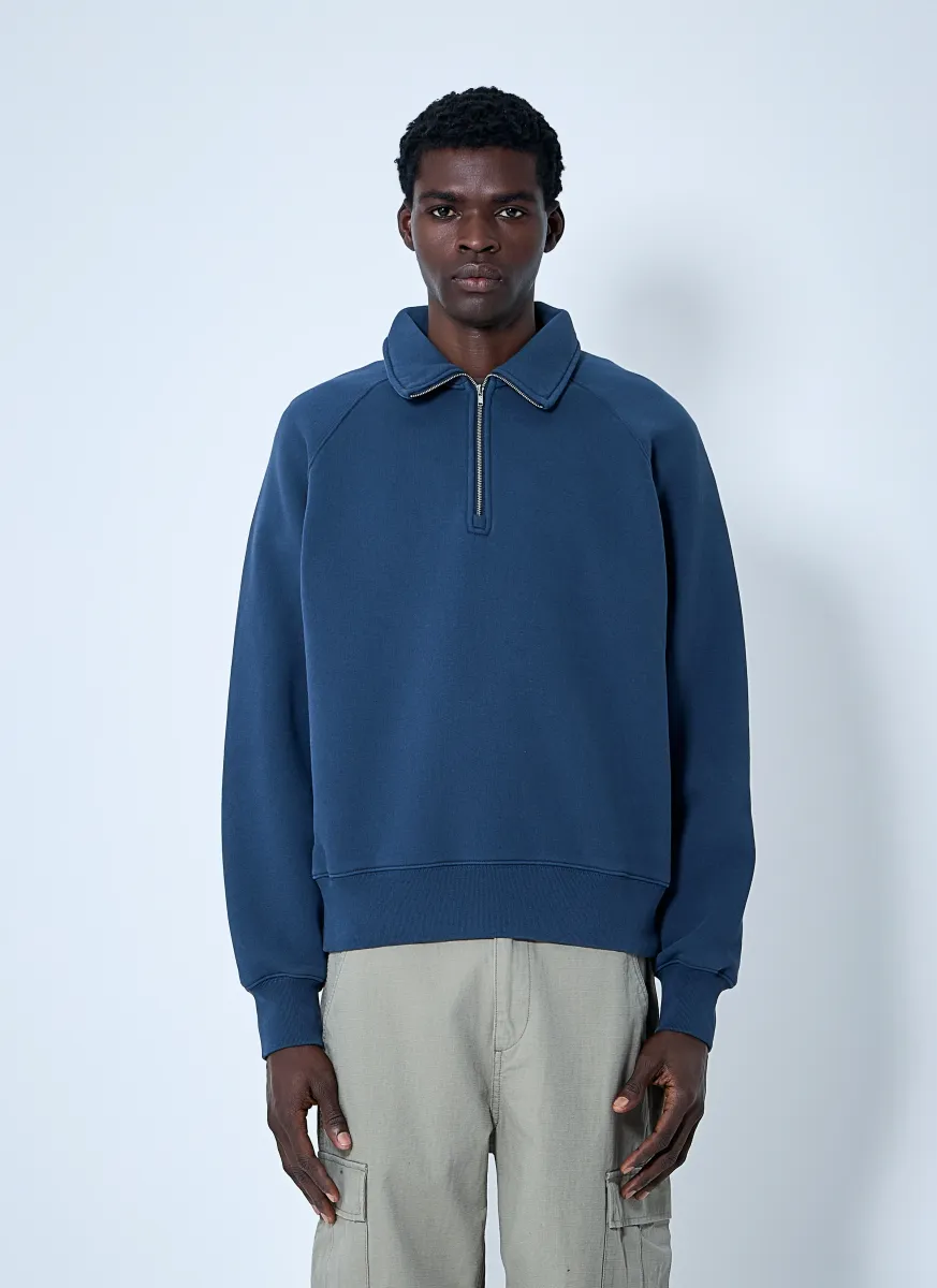 Stand Collar Sweatshirt