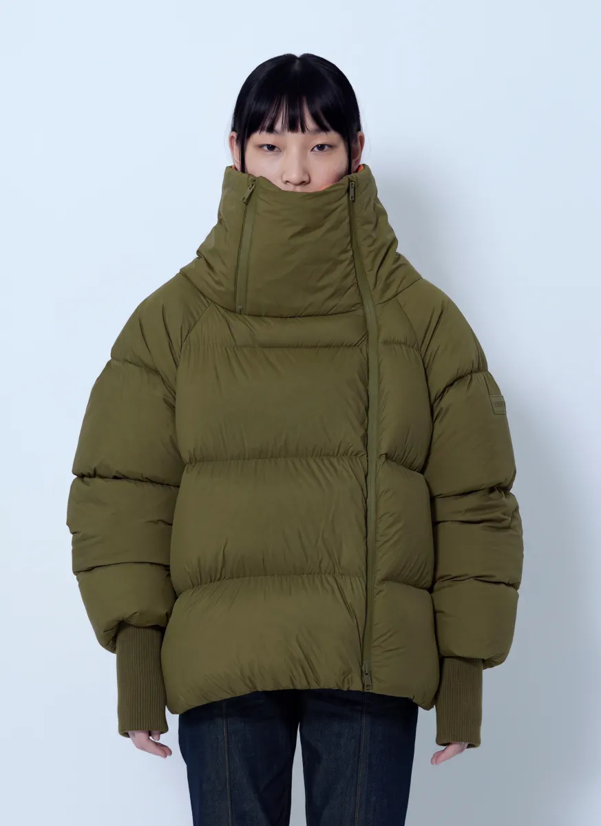 Future Nylon Quilt Puffer Jacket