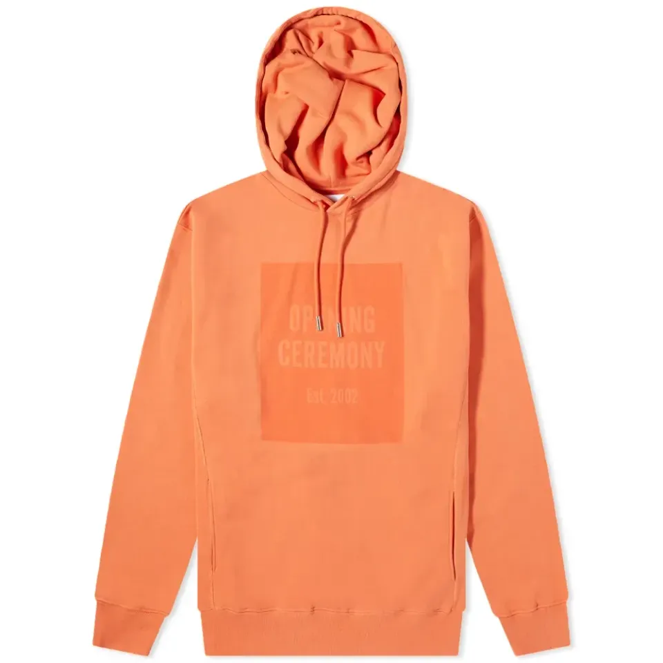Box Logo Popover Hoodie