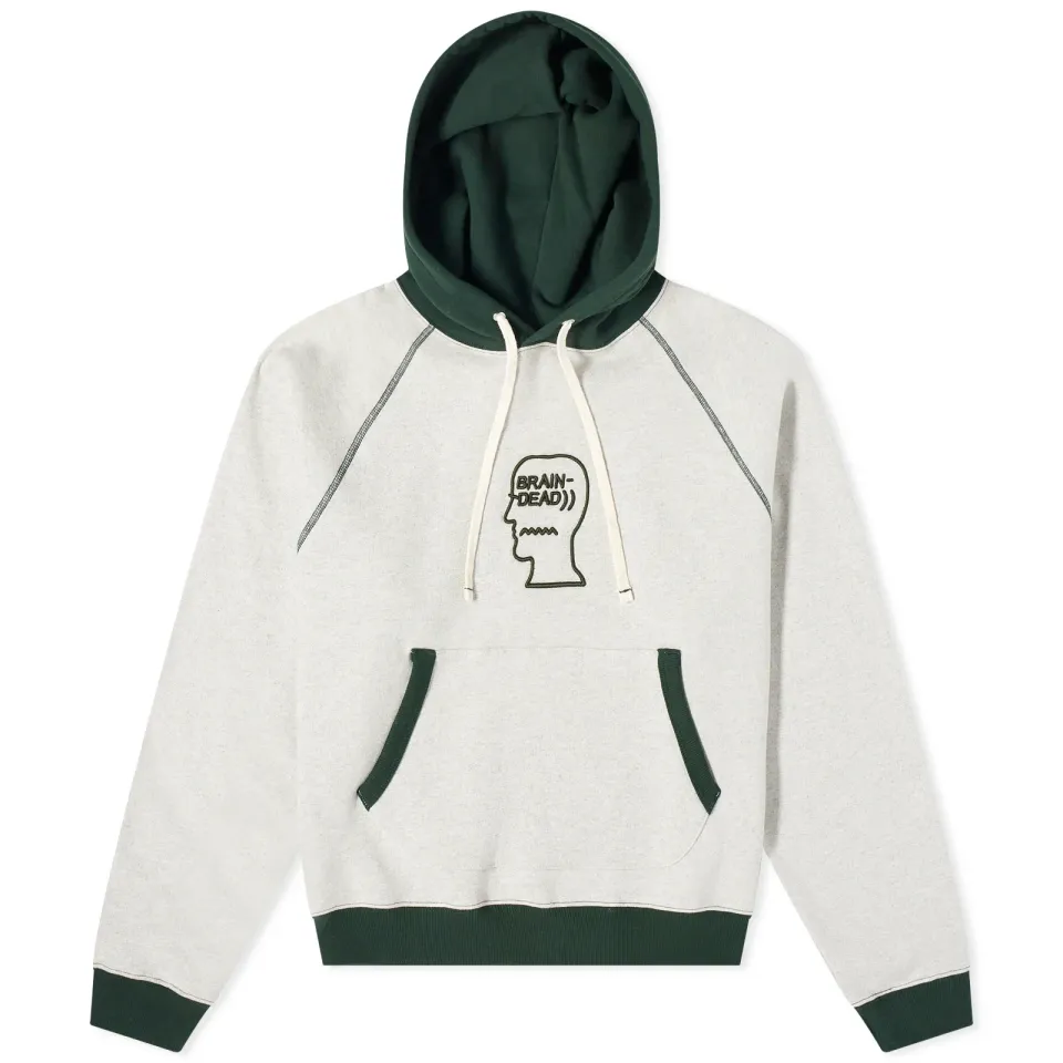Logo Head Raglan Hoodie