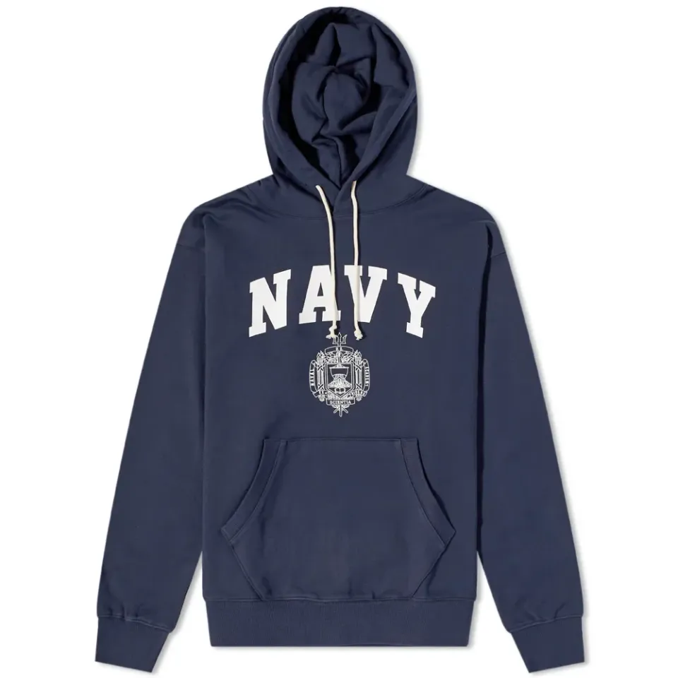 Vintage Navy Hoodie