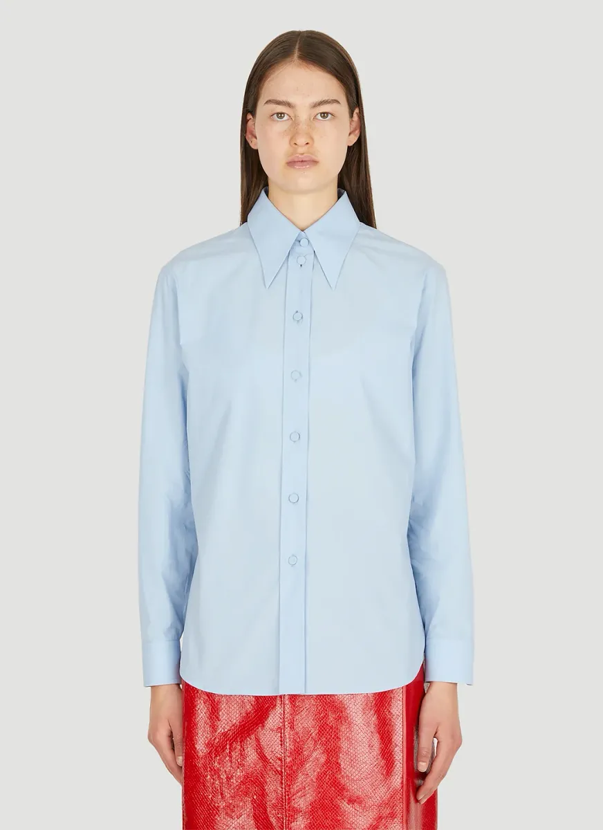 Dagger Collar Shirt