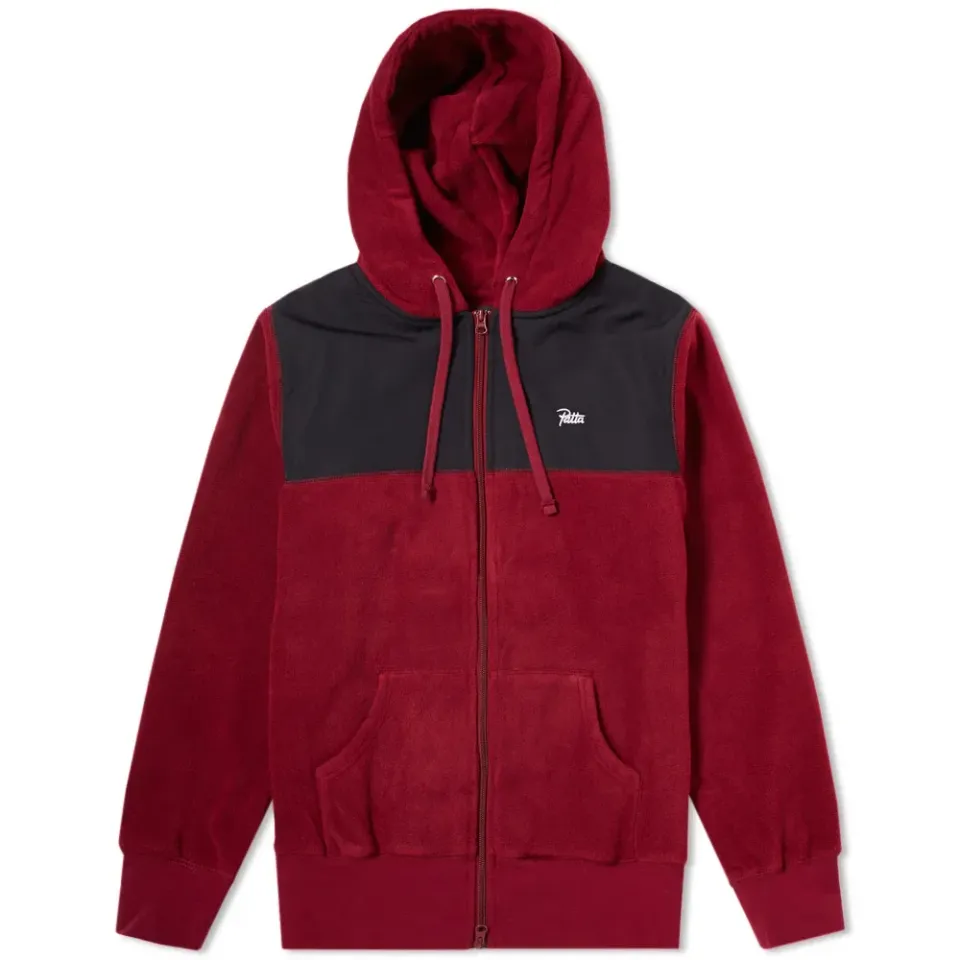 2 Tone Zip Hoody