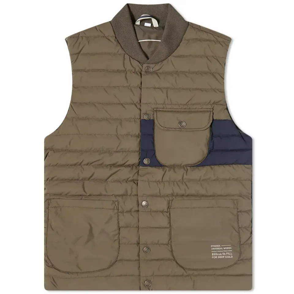 Pyrenex x Universal Works Down Waistcoat