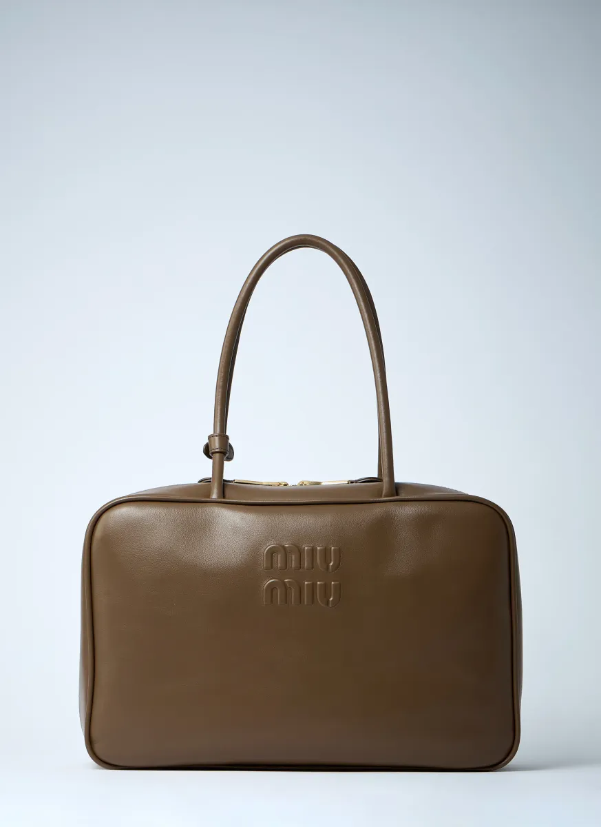 Beau Leather Shoulder Bag