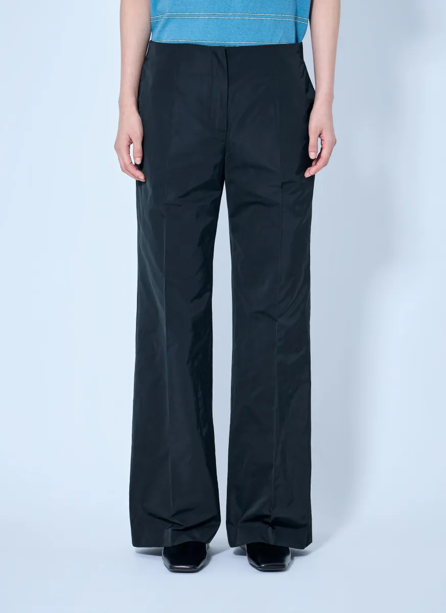 Tailored Wide-Leg Trousers