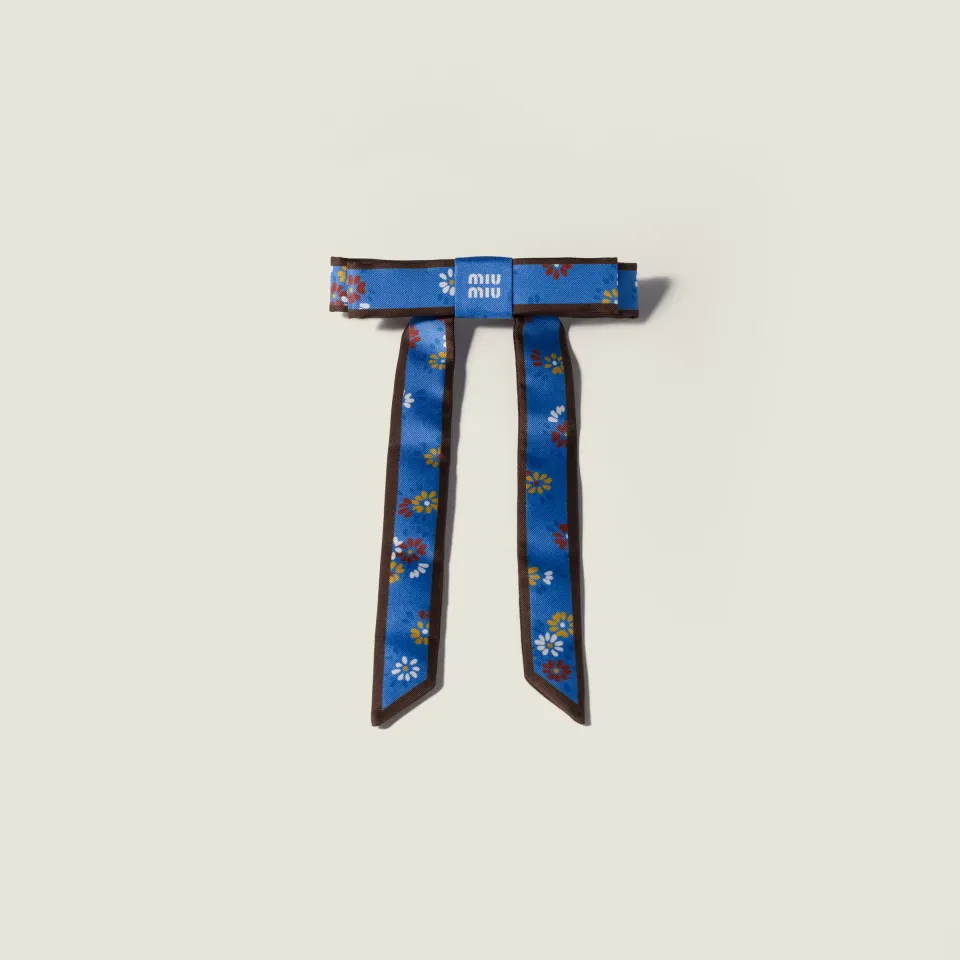 Twill hair clip