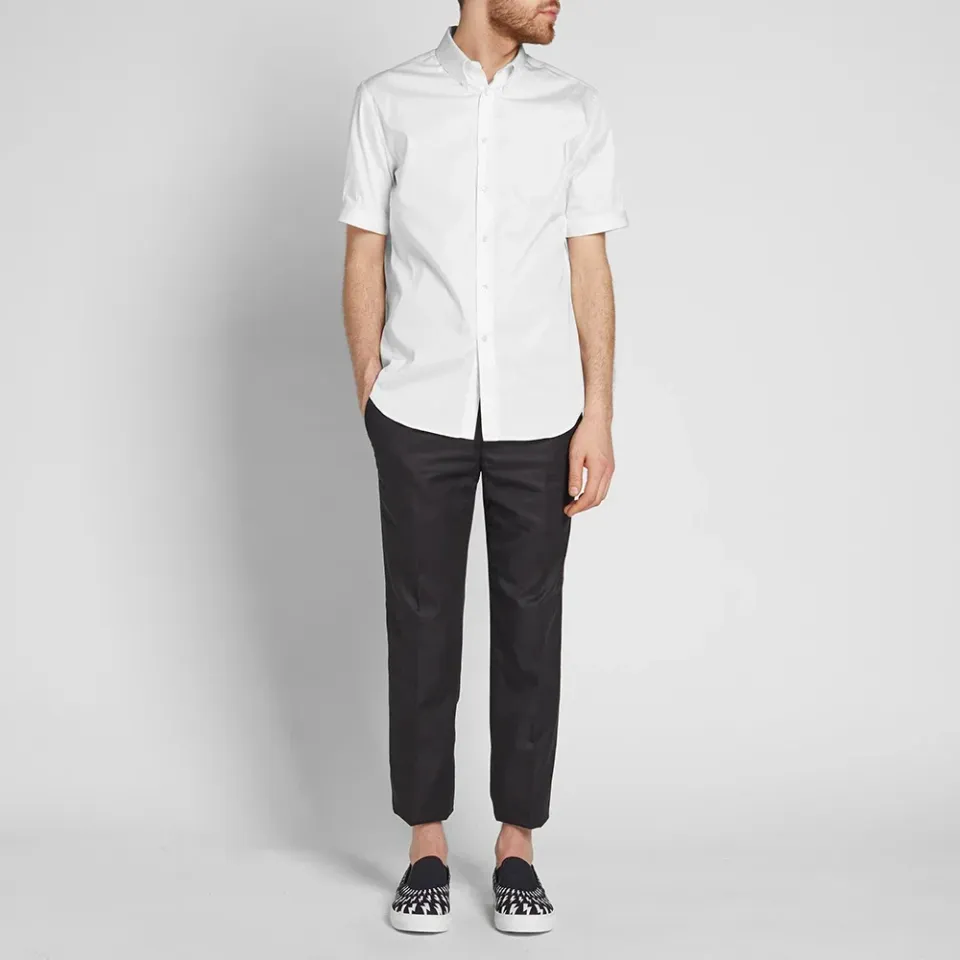 Stretch Poplin Brad Pitt Shirt