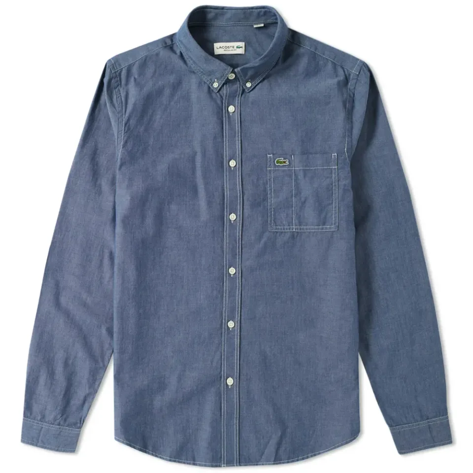 Chambray Button Down Oxford Shirt