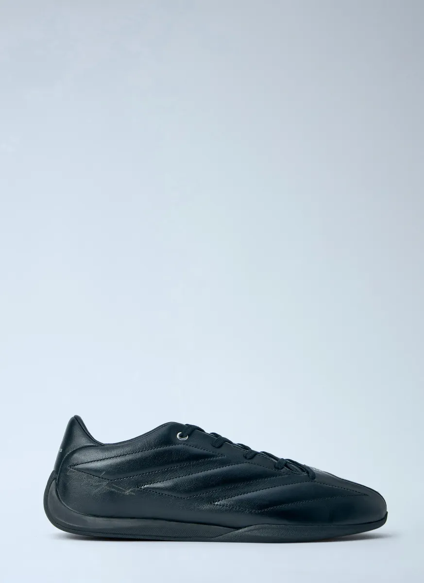 Leather Low-Top Sneakers