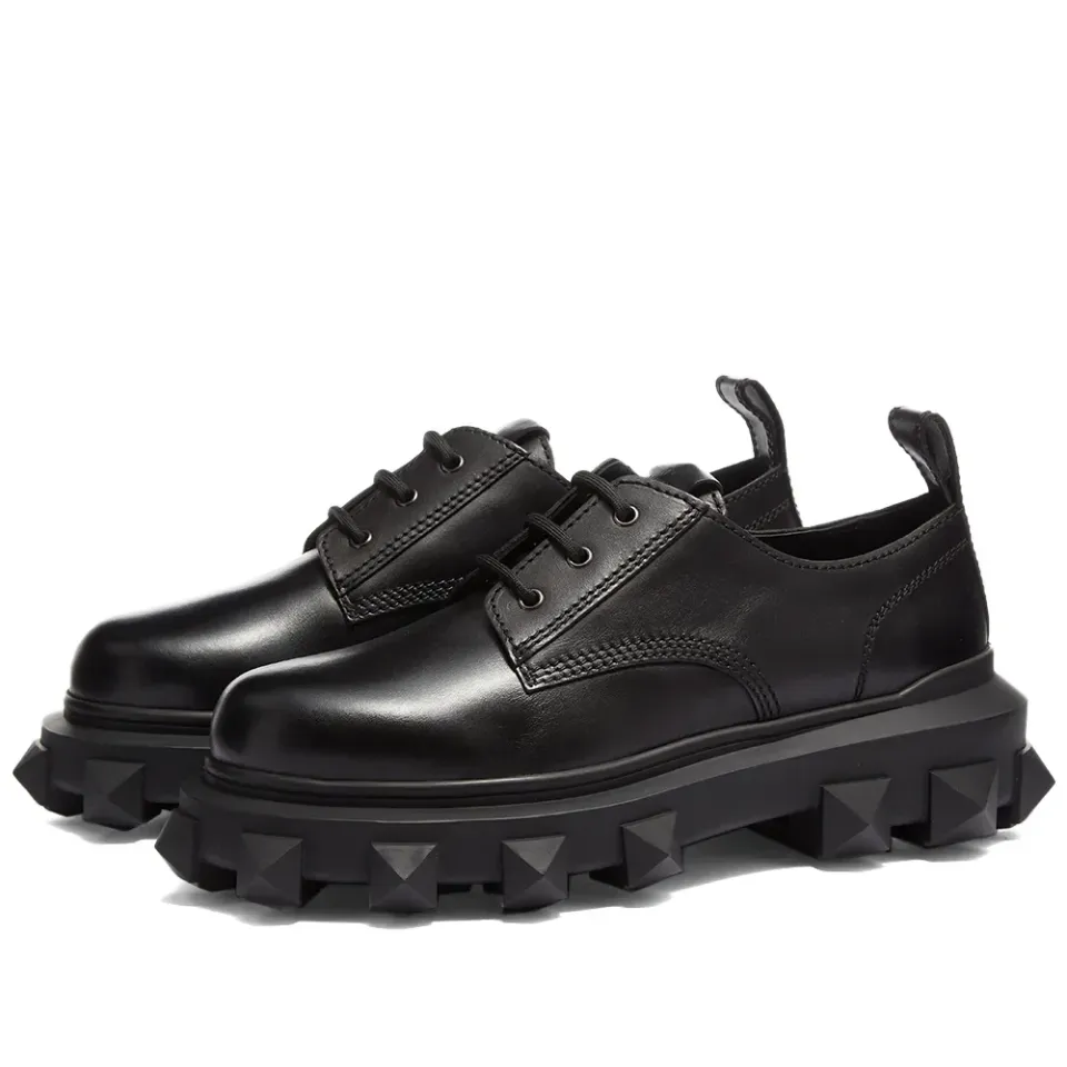Oversize Roman Stud Derby Sneaker