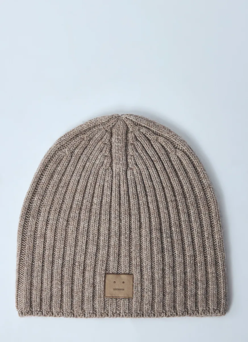 Logo Motif Beanie Hat
