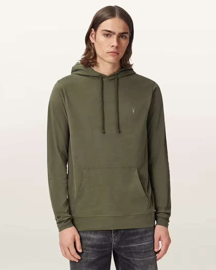Brace Pullover Brushed Cotton Ramskull Hoodie