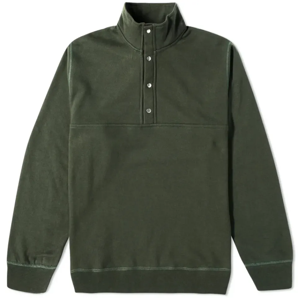 Classic 3/4 Snap Front Sweat