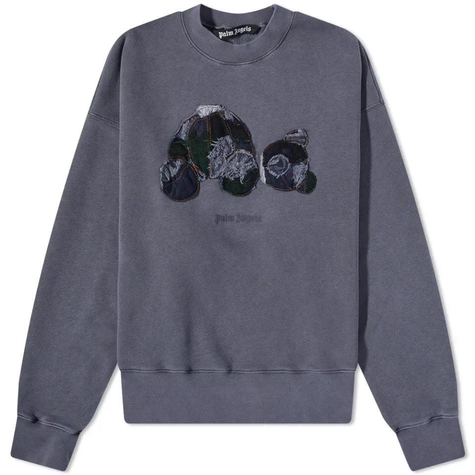 Denim Patchwork Kill the Bear Crew Sweat