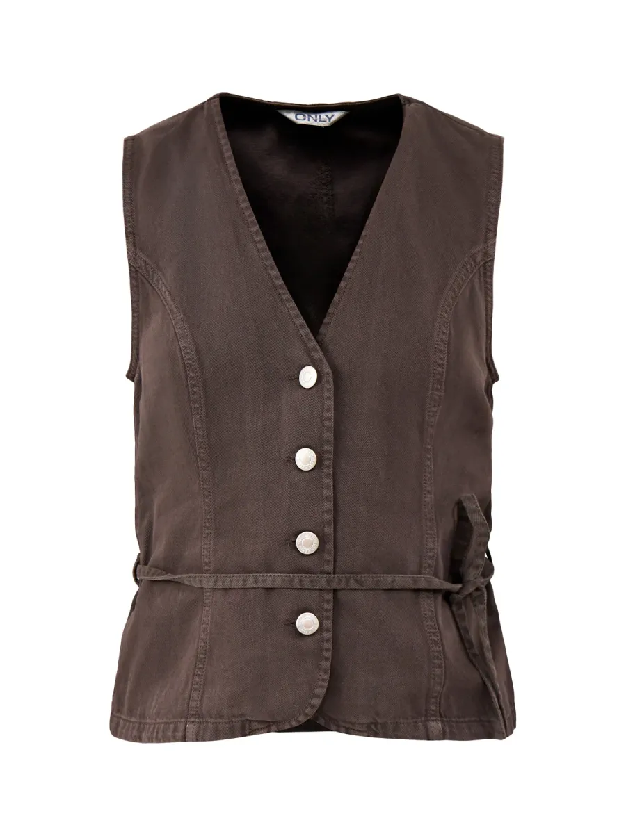 Silla Belted Waistcoat