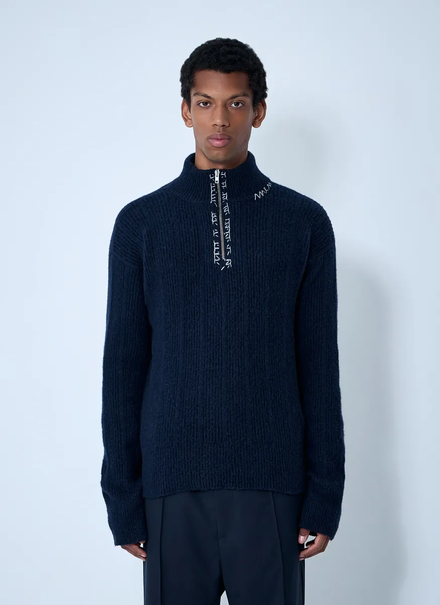 Logo Embroidery Sweater