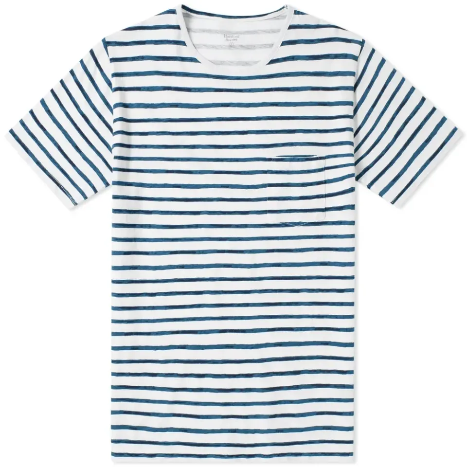 Stripe Pocket Tee