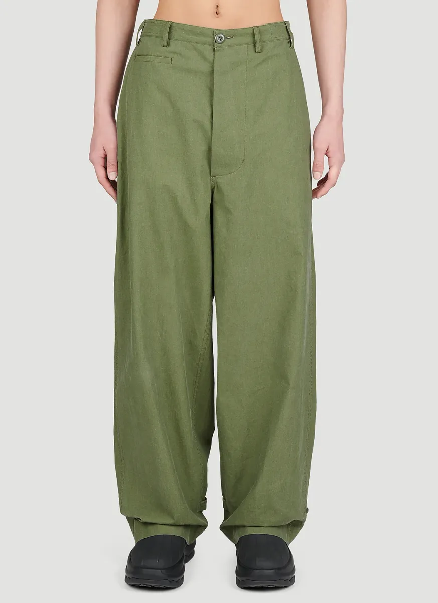 Straight Cut Oversize Pants